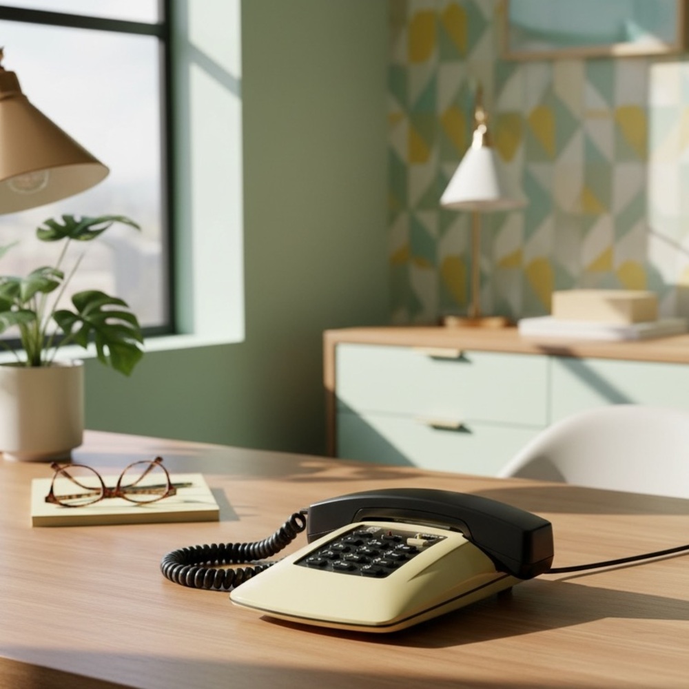 Vintage 80’s Citizen ‘Styline’ Telephone With Electronic Hold